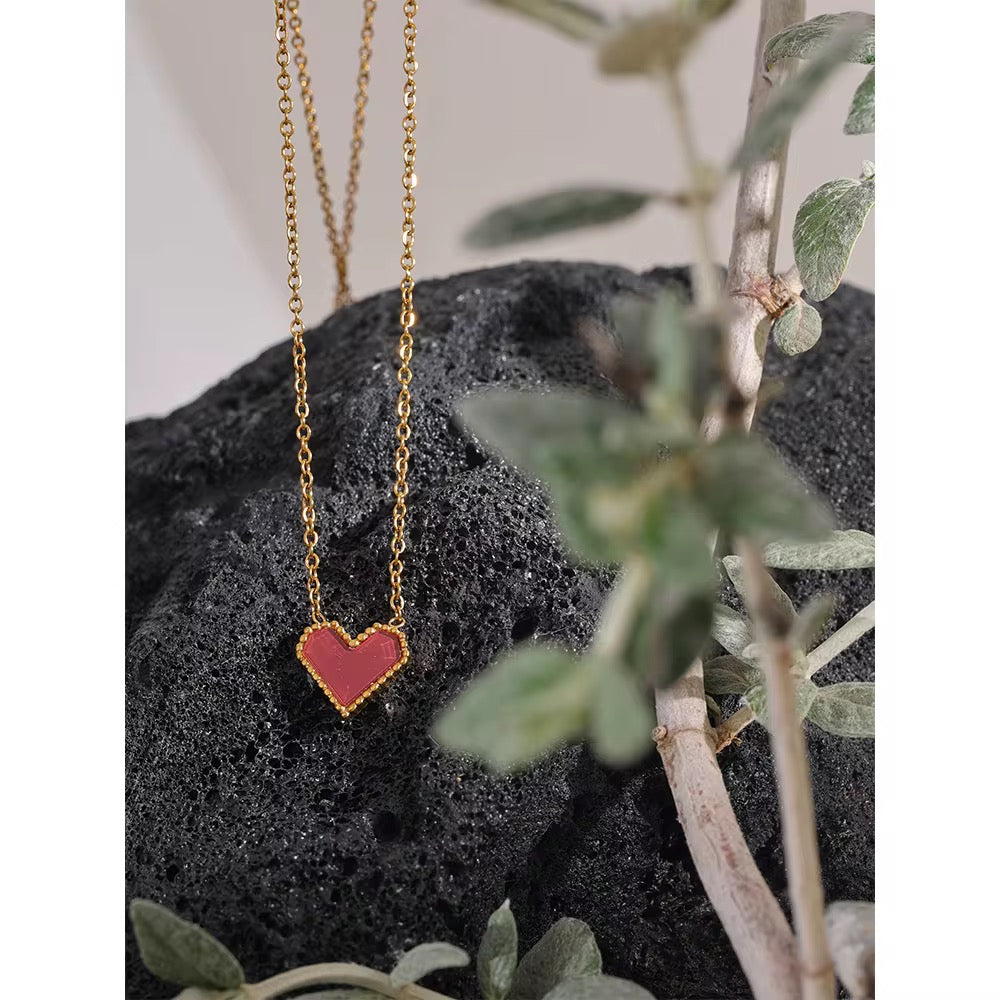 Lover Girl Heart Necklace