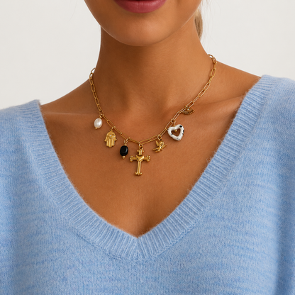 Heaven Sent Charm Necklace