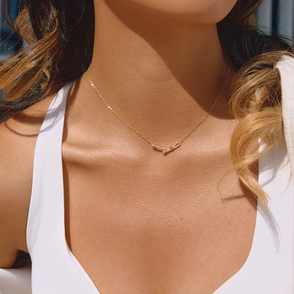Hazel Knot Necklace