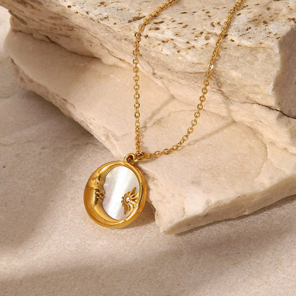 Lunar Pearl Necklace