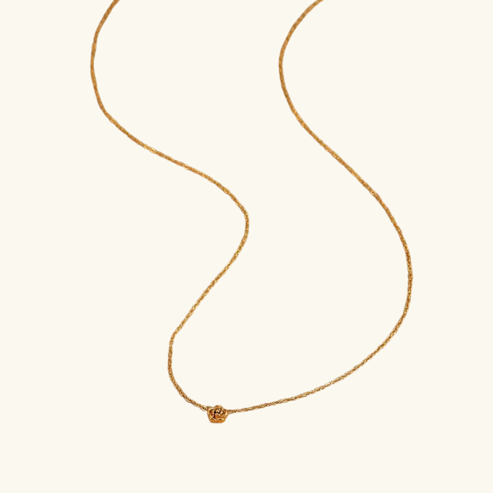Rosebud Necklace