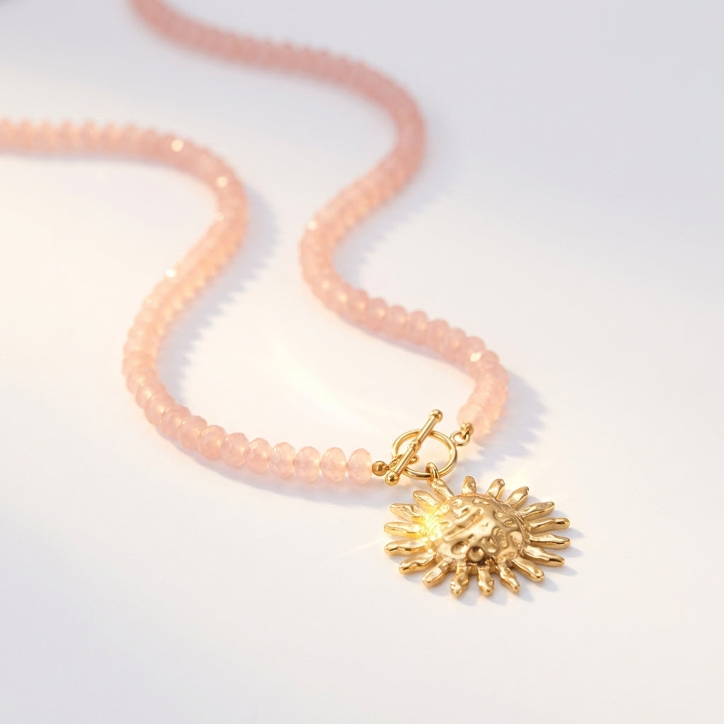 Pink Sky Necklace