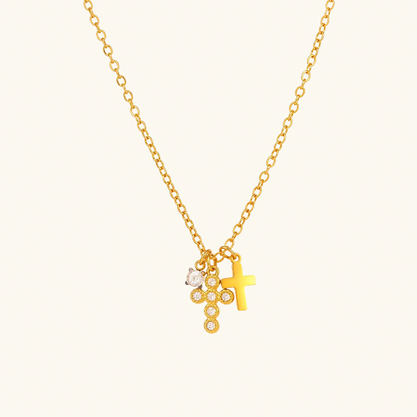 Small Cross Necklace