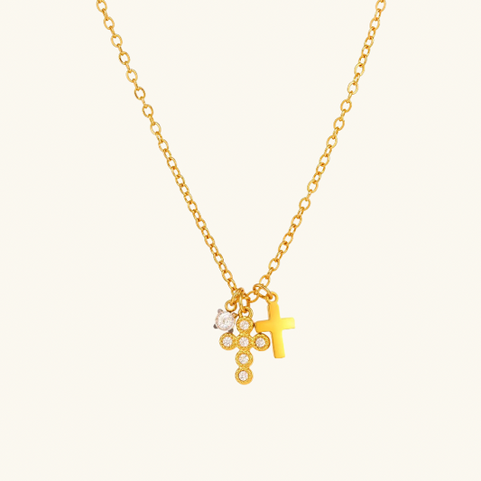 Small Cross Necklace