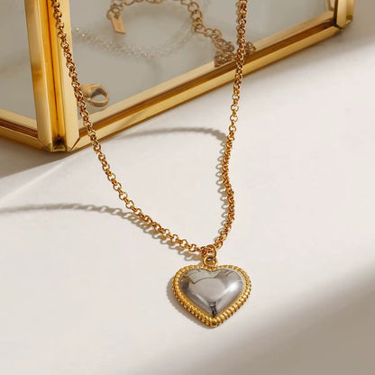 Mirror Heart Necklace