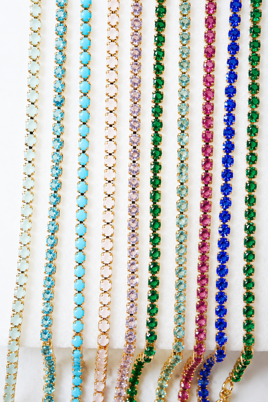 Gold Filled Tennis Bracelet