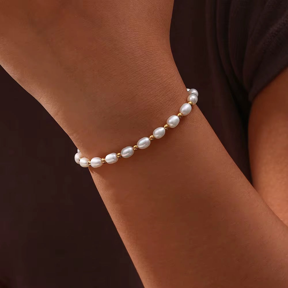 Salt & Pearl Bracelet