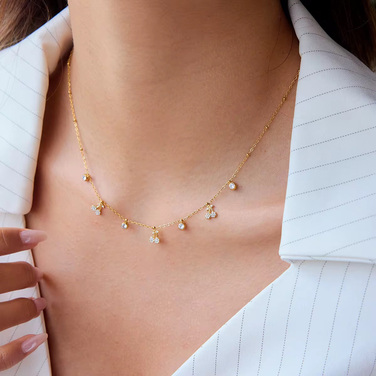 Christina Cherry Necklace