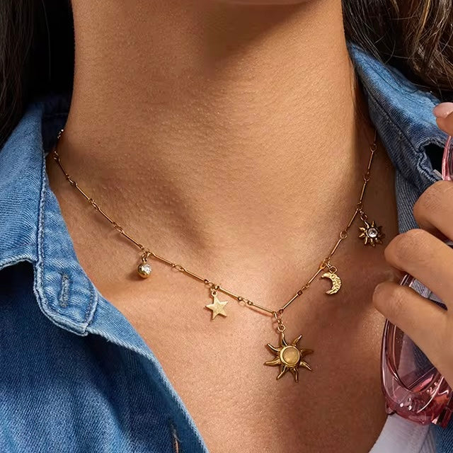 Luna Charm Necklace