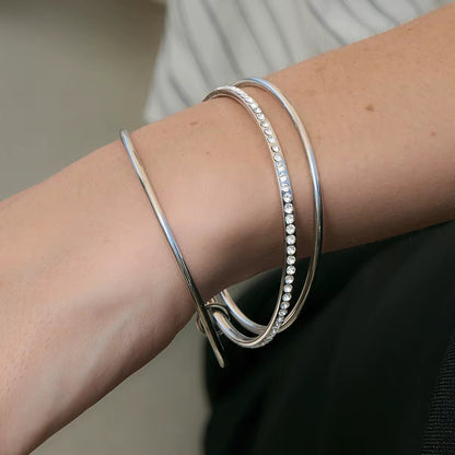 Triple Luxe Bangle Set