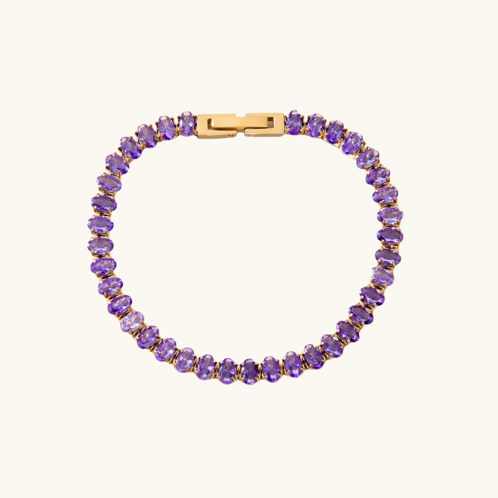 The Oval Tennis Bracelet
