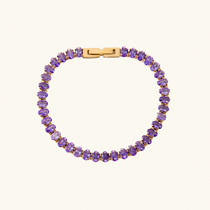 The Oval Tennis Bracelet