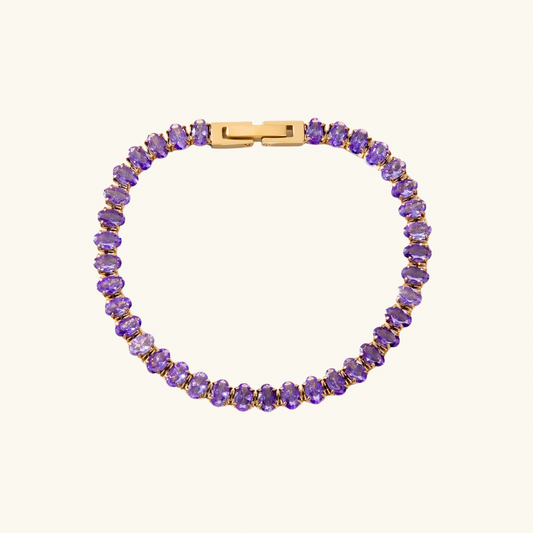 The Oval Tennis Bracelet