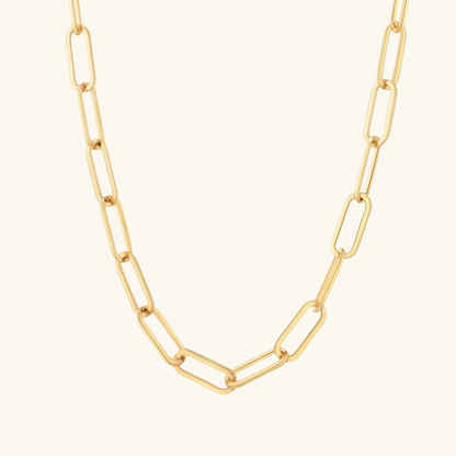 Statement Paperclip Necklace