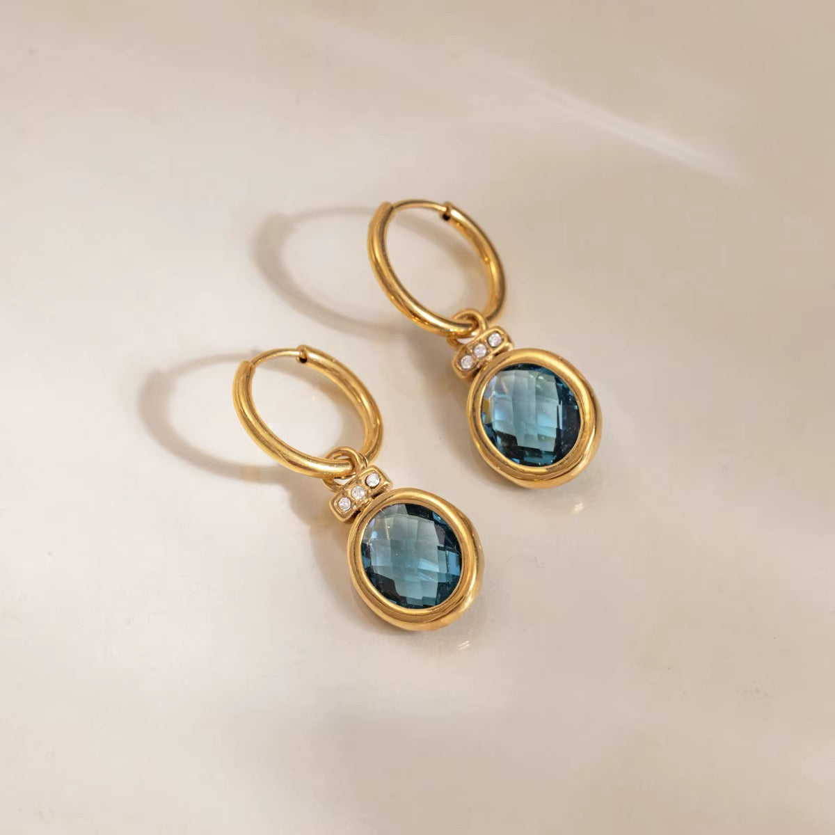 Celestial Gem Hoops