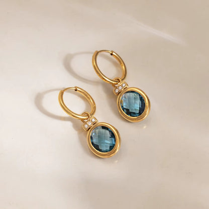 Celestial Gem Hoops