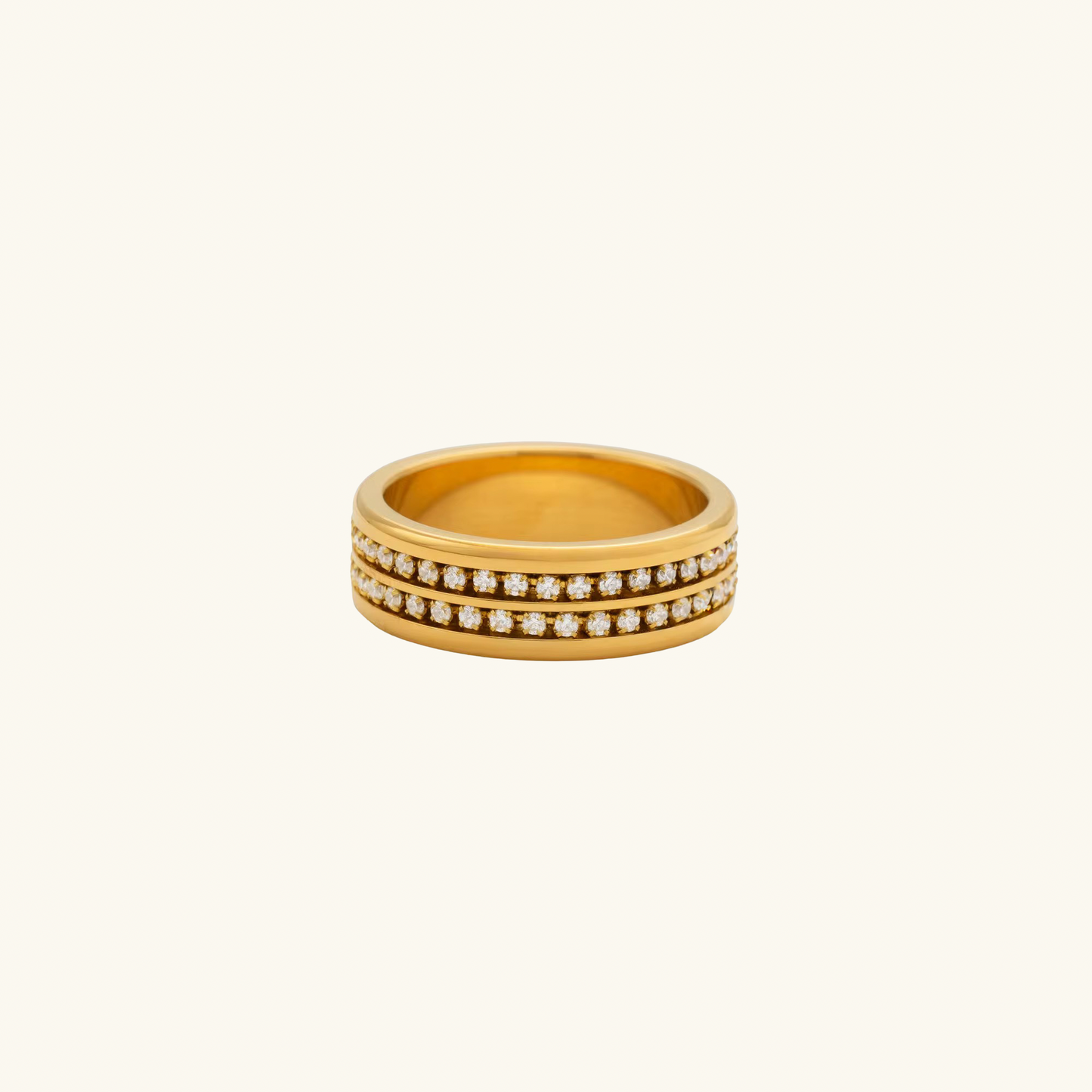 Double Row Luxe Ring