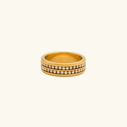 Double Row Luxe Ring