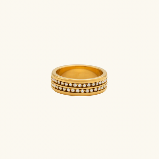 Double Row Luxe Ring