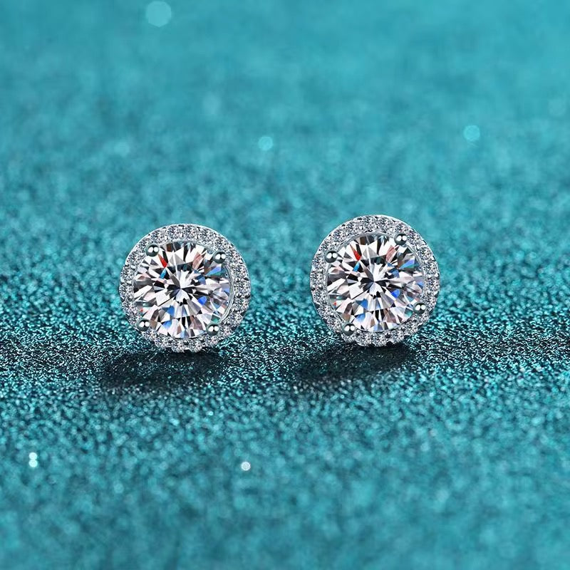 Everyday Moissanite Studs