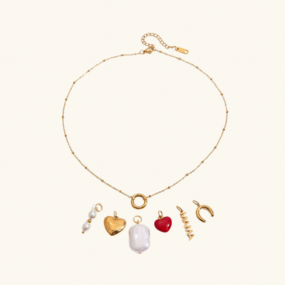 The Signature 6-Charm Mama Necklace