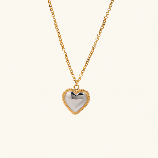 Mirror Heart Necklace