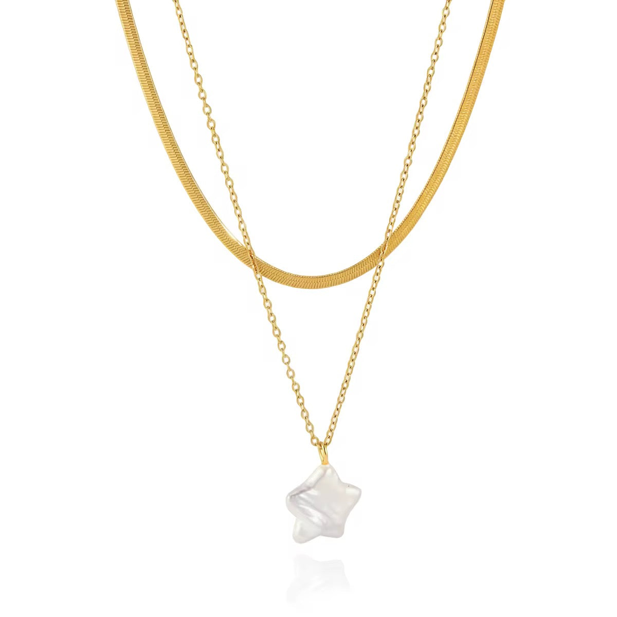 Pearl Star Necklace