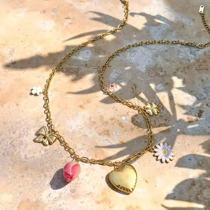 Blossom Charm Necklace