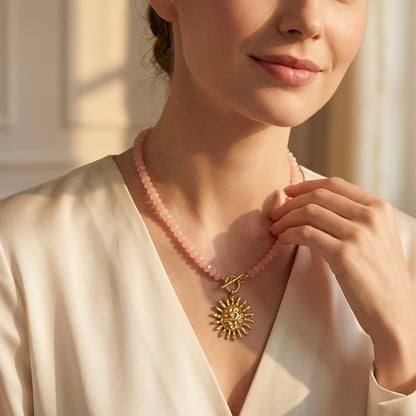 Pink Sky Necklace