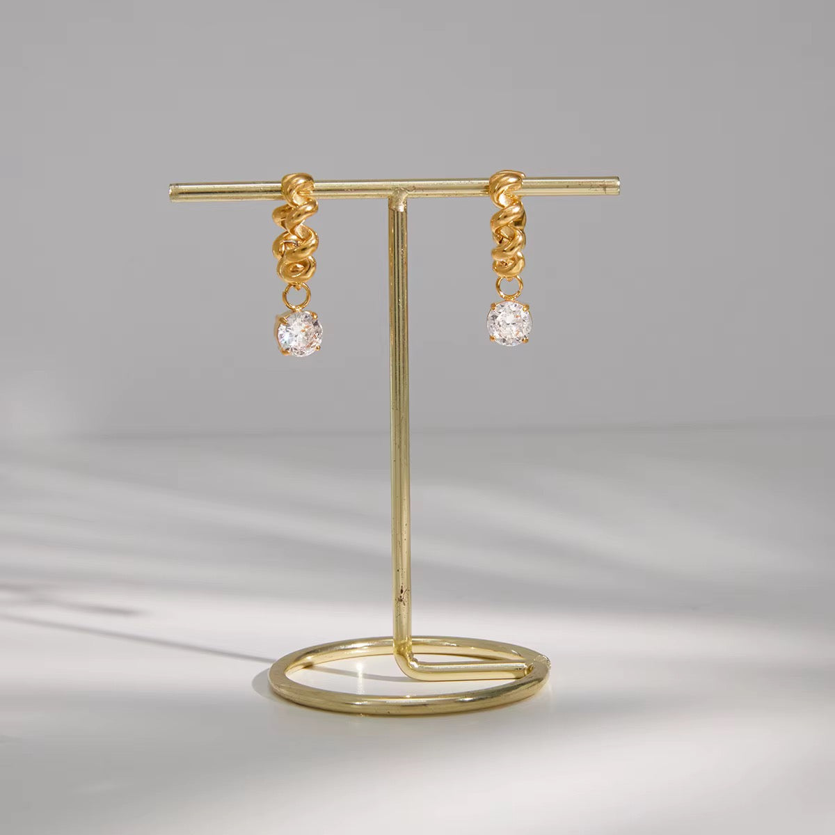 Twisted Light Hoops