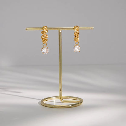 Twisted Light Hoops