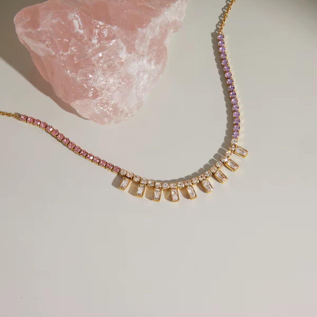 The Gio Tennis Necklace