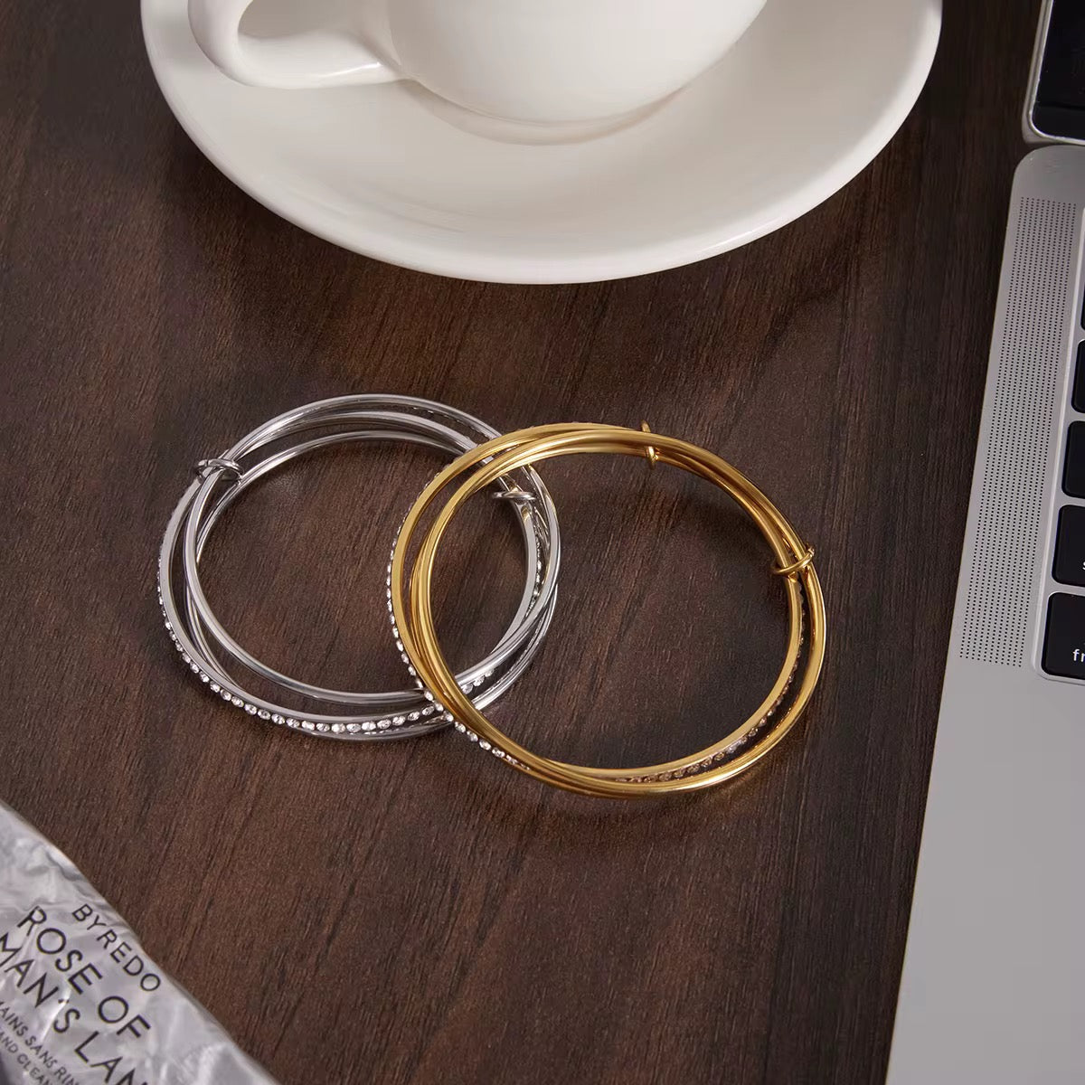 Triple Luxe Bangle Set