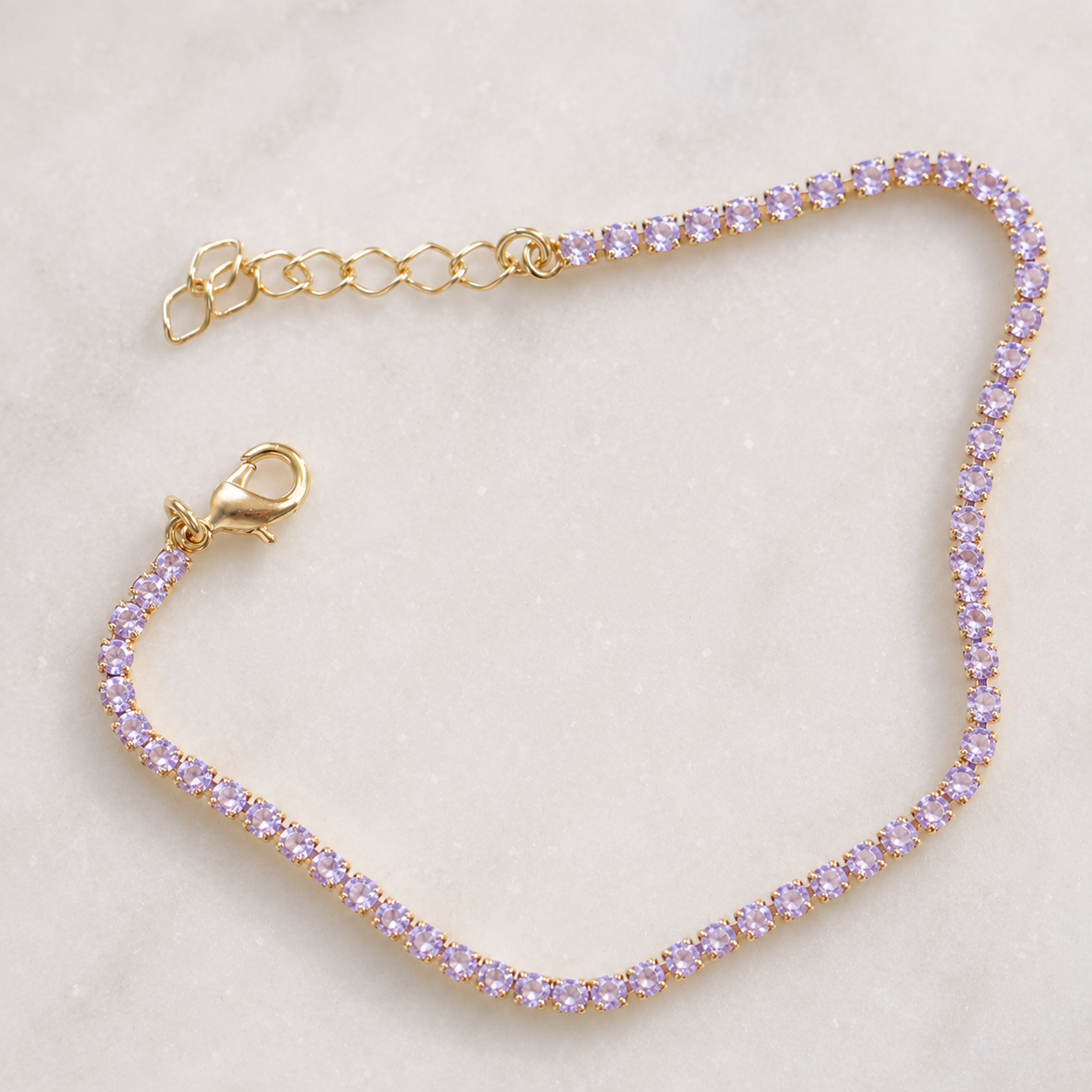 Gold Filled Tennis Bracelet