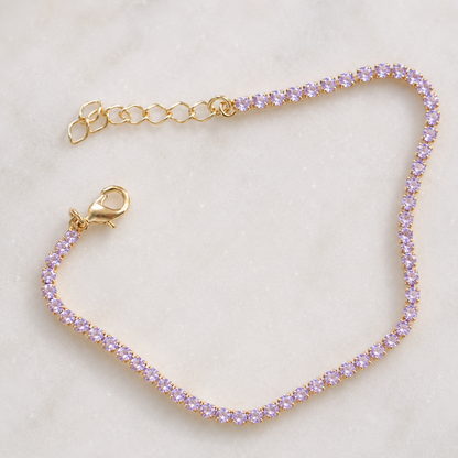 Gold Filled Tennis Bracelet