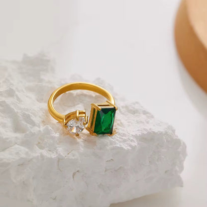 Megan - Emerald Green and Crystal