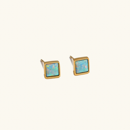 Opal Glow Studs