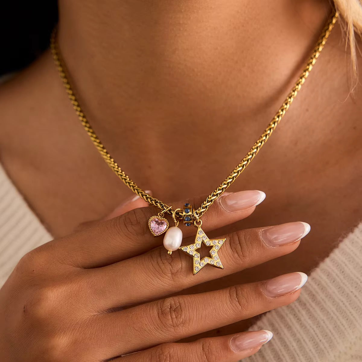 Starlit Love Necklace