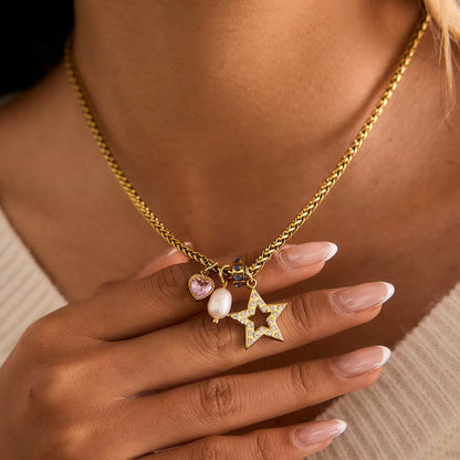Starlit Love Necklace