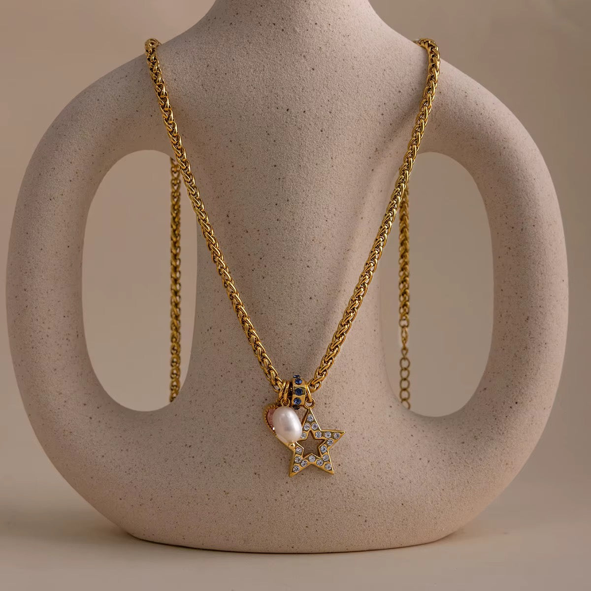 Starlit Love Necklace