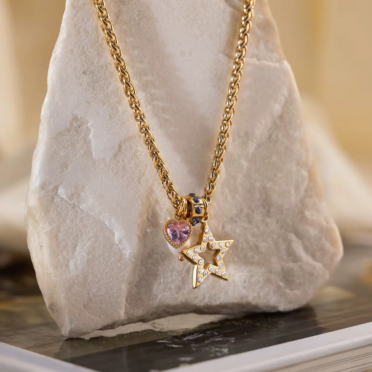 Starlit Love Necklace