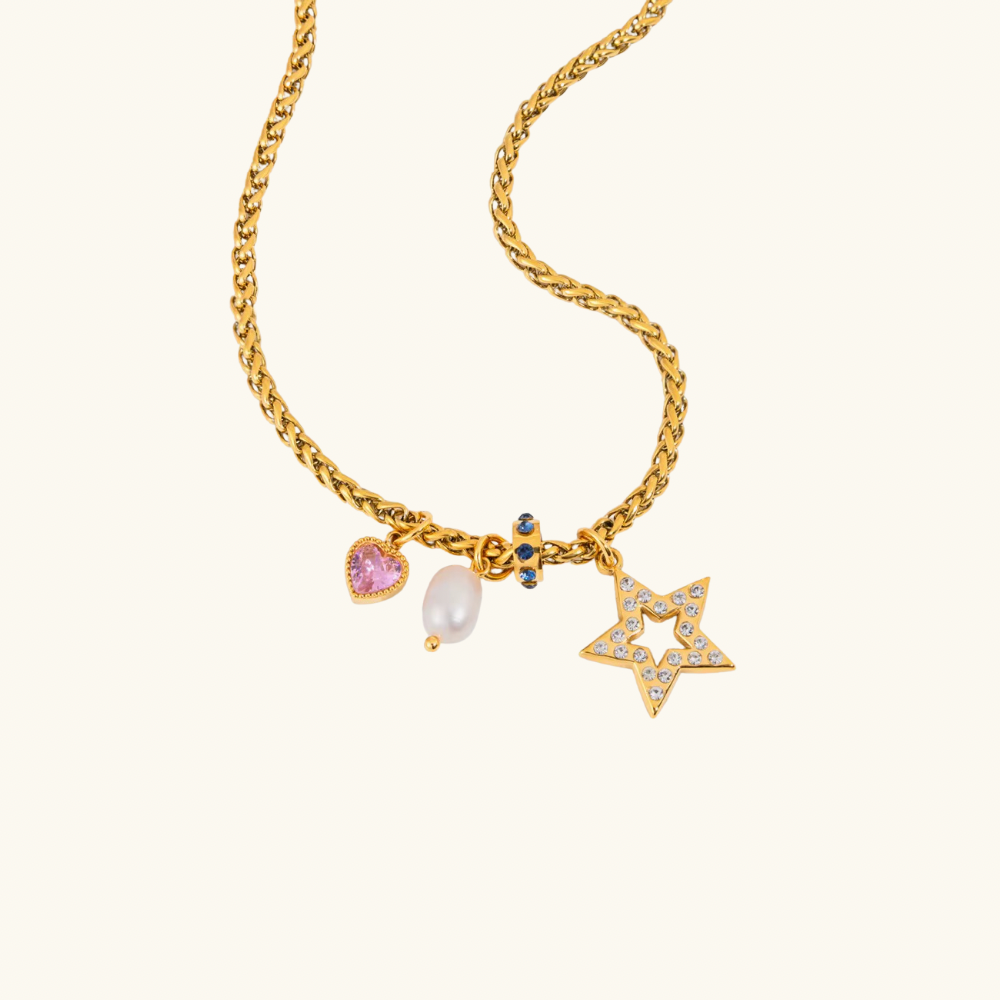 Starlit Love Necklace
