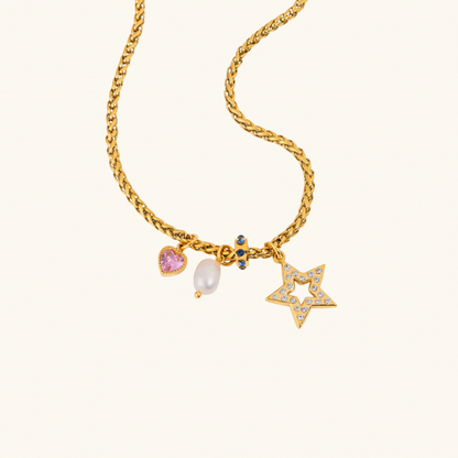Starlit Love Necklace