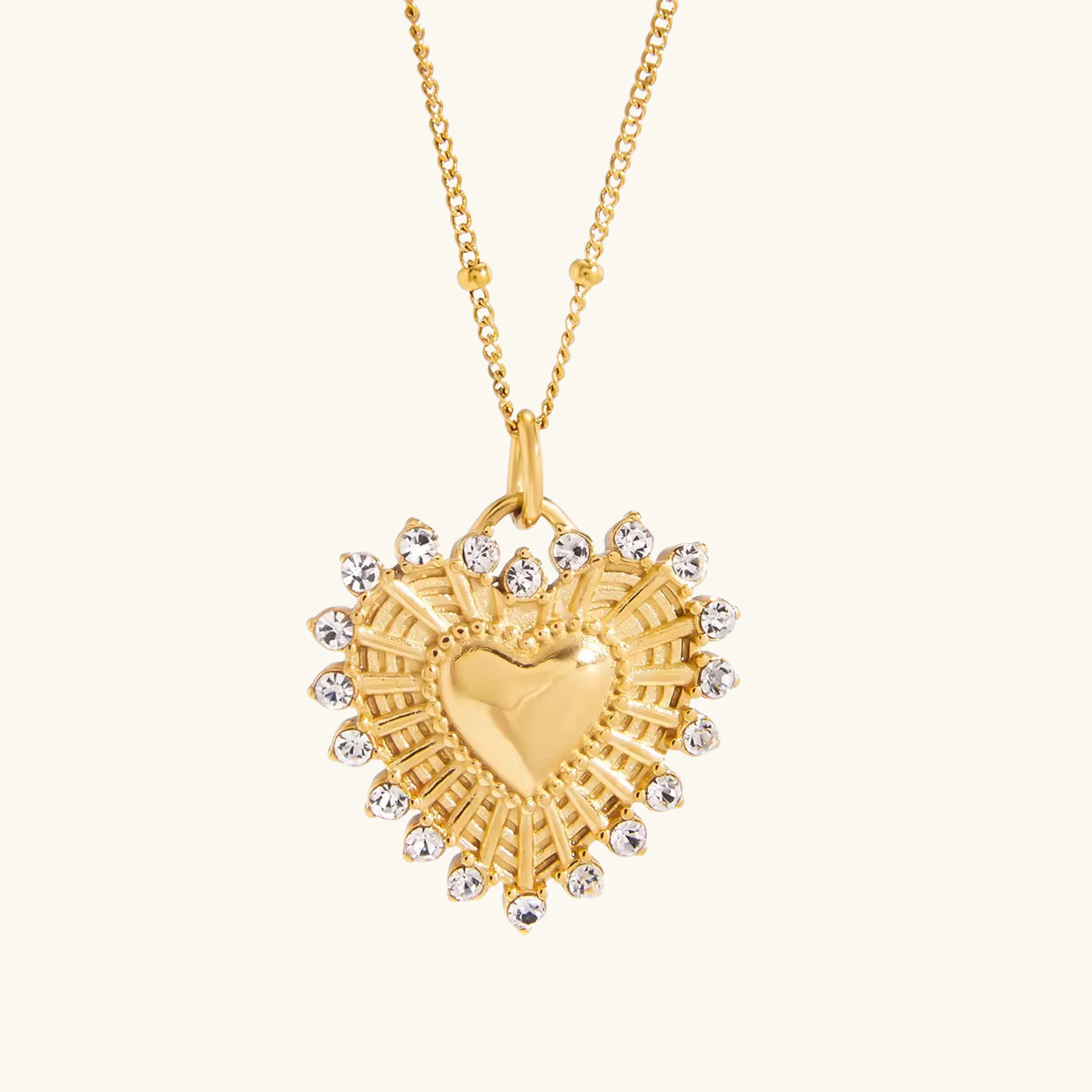 Aurora Heart Necklace