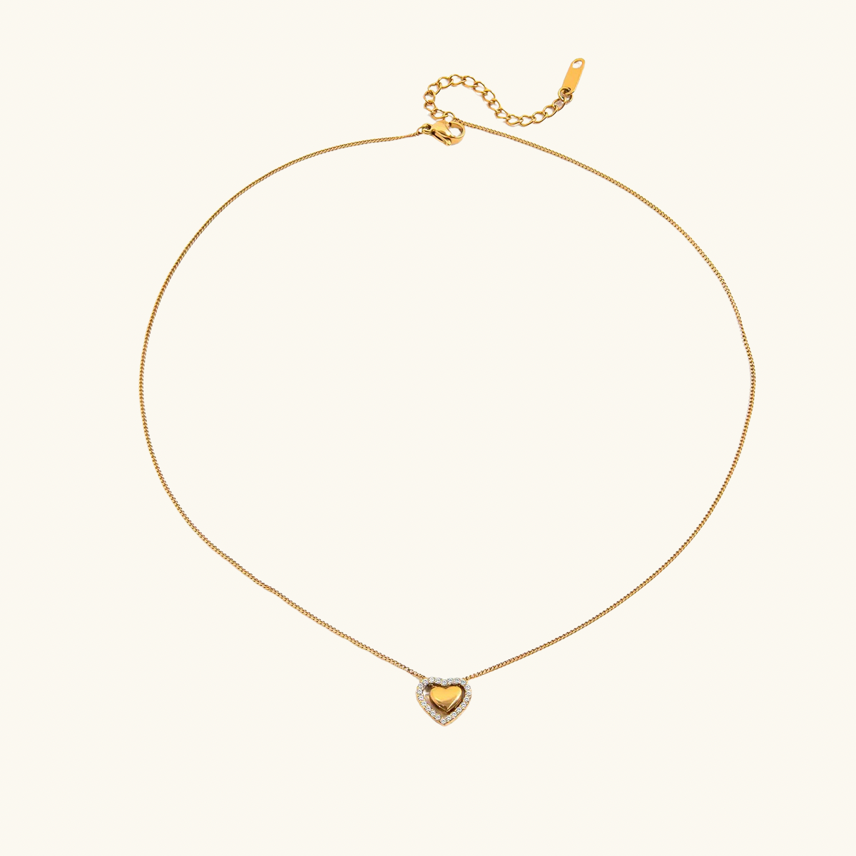 Vela Heart Necklace