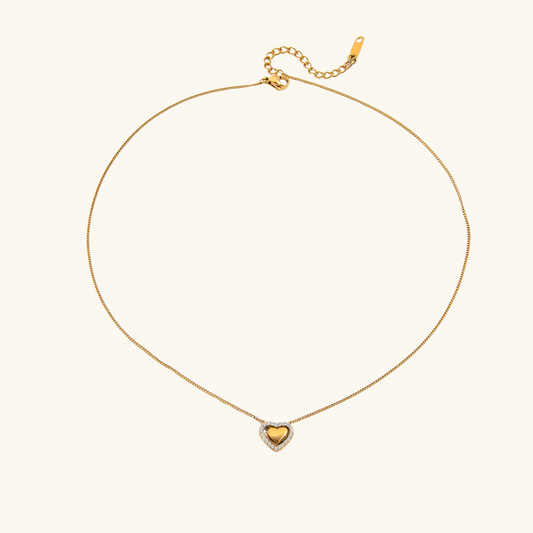 Vela Heart Necklace