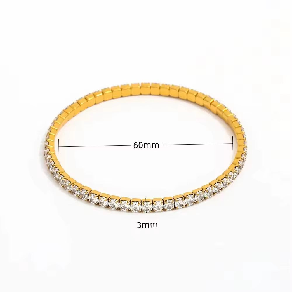Starlight Tennis Bracelet