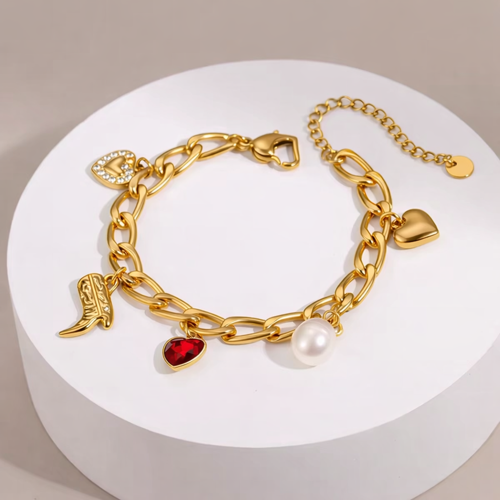 Coastal Cowgirl Charm Bracelet