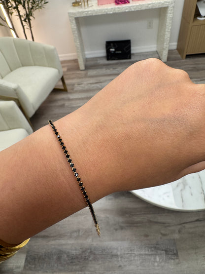 Gold Filled Tennis Bracelet