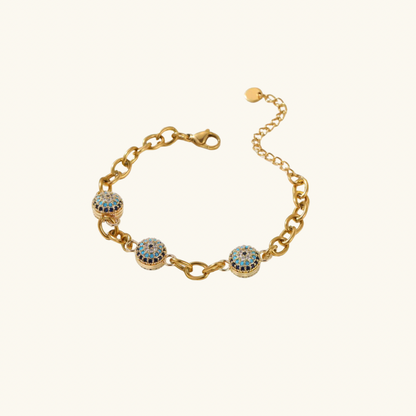 Santorini Evil Eye Bracelet